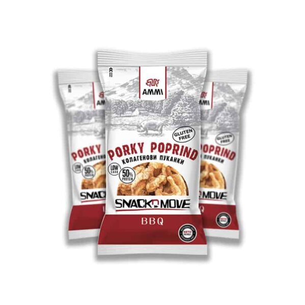 AMMI Porky Poprind - BBQ 50 g